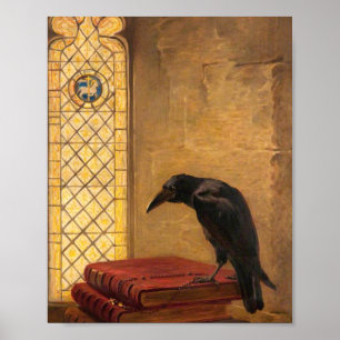 Affiche Saint De Jackdaw De Rheims Raven Briton Riviere