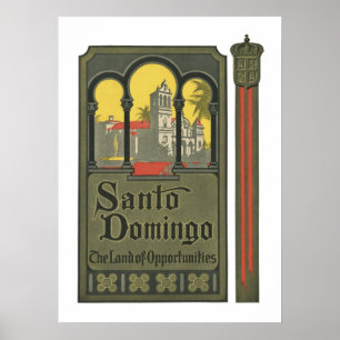 Affiche Saint-Domingue (blanc)
