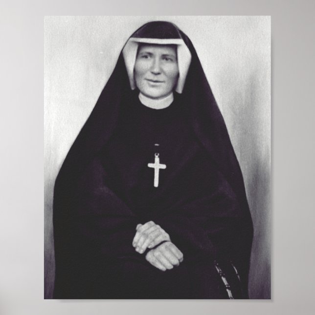Affiche Saint Faustina Kowalska (Devant)