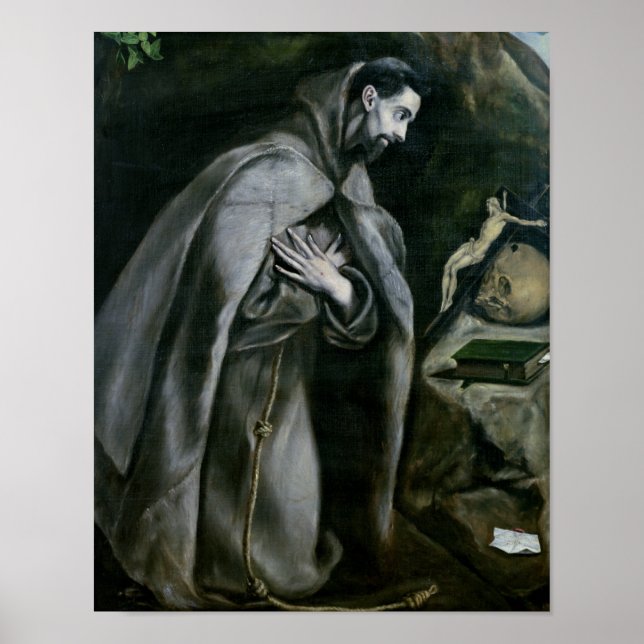 Affiche Saint François d'Assise, 1580-1595 (Devant)