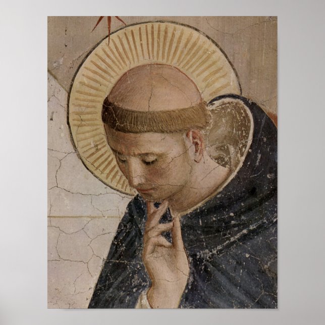 Affiche Saint François d'Assise en Contemplation (Devant)