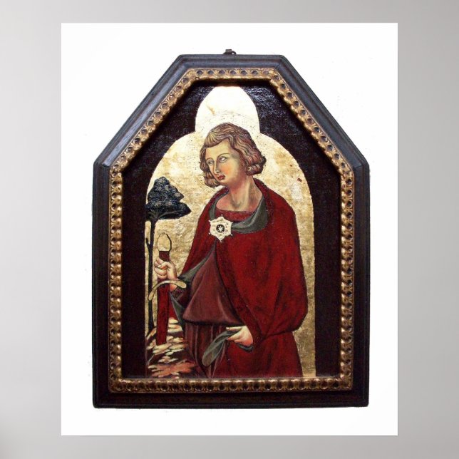 AFFICHE SAINT GALGANO / LÉGENDE DE L'ÉPÉE DANS LE ROCHER (Devant)