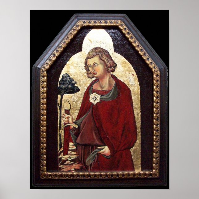 AFFICHE SAINT GALGANO / LÉGENDE DE L'ÉPÉE DANS LE ROCHER (Devant)