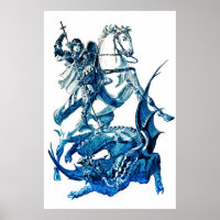 Saint George Combattre le dragon