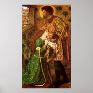 Affiche Saint George Et La Princesse Sabra