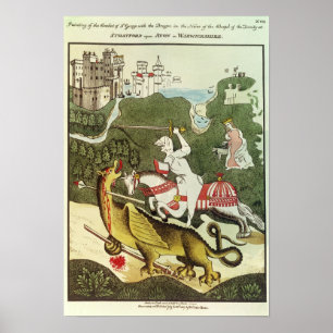 Affiche Saint George et le Dragon