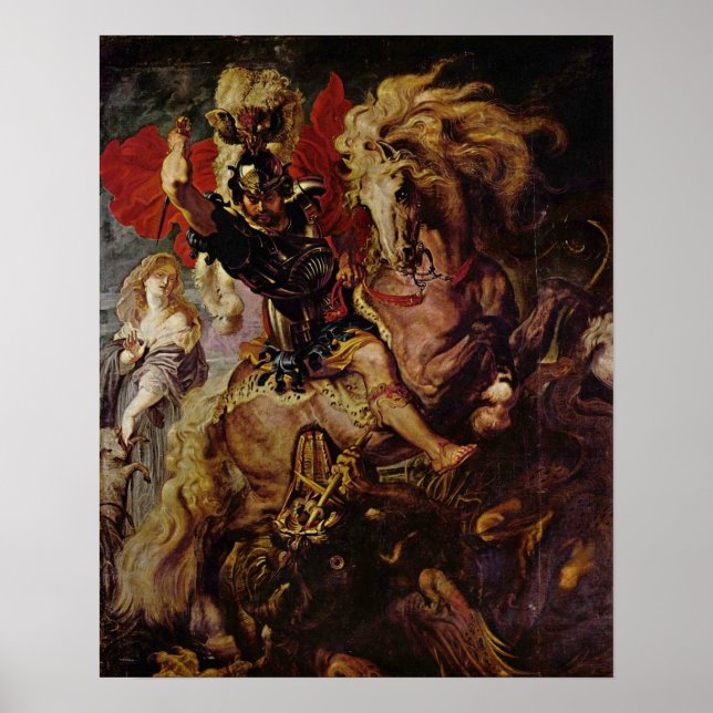 Affiche Saint George et le Dragon (Devant)