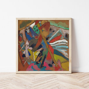 Affiche Saint George II Kandinsky