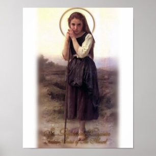 Affiche Saint Germaine Patron Saint des Abus