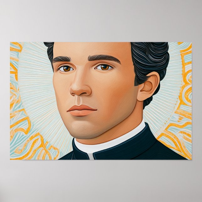 Affiche Saint Jean Neumann : Berger de la foi et du servic (Devant)