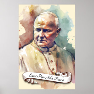 Affiche Saint-Jean-Paul II