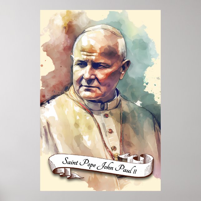 Affiche Saint-Jean-Paul II (Devant)