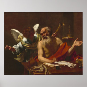 Affiche Saint Jérôme - Simon Vouet Art
