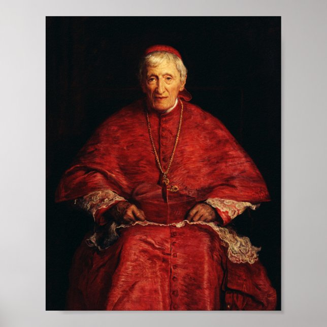 Affiche Saint John Henry Newman théologien anglais (Devant)