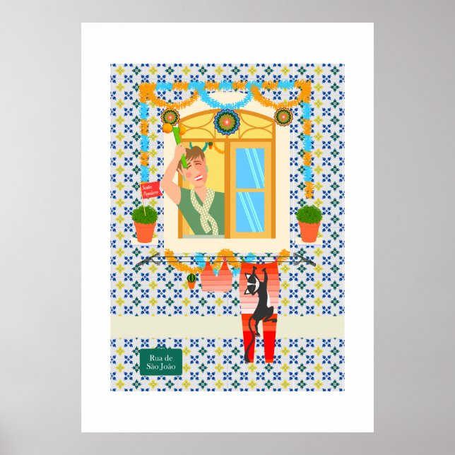 Affiche Saint John Portugais Festa Voisin (Devant)