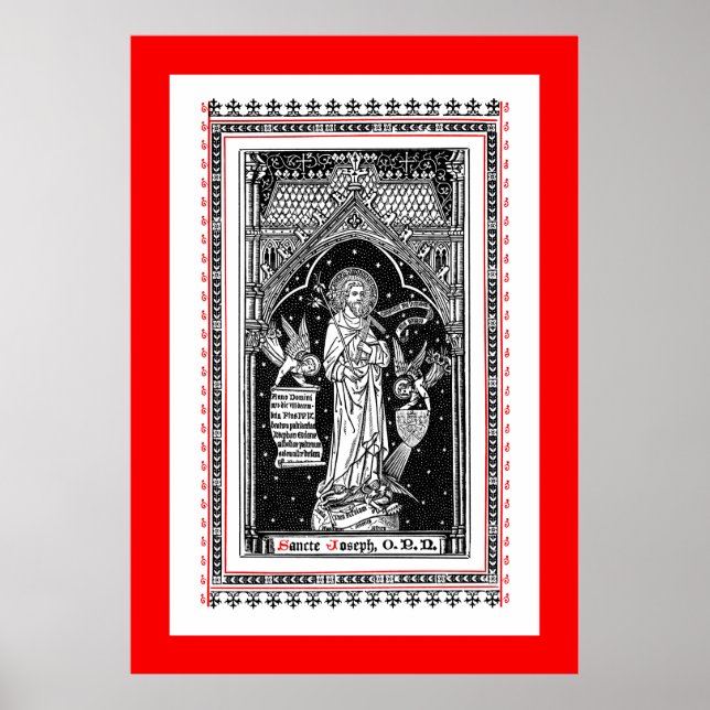Affiche Saint-Joseph, Patron de l'Église (DT 01) (Devant)