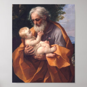 Affiche Saint-Joseph - Peinture du Saint-Jour