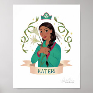Affiche Saint Kateri Tekakwitha Art Print