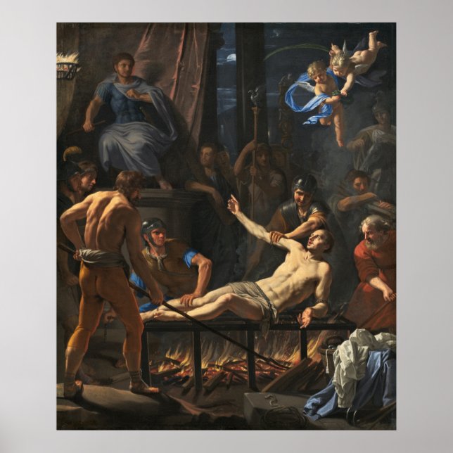 Affiche Saint-Laurent - Jean de Champaigne (Devant)