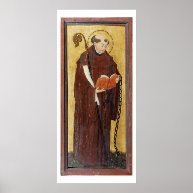 Affiche Saint-Léonard (huile sur panneau de sol or) (paire (Devant)