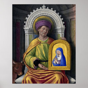 Affiche Saint Luc l'apôtre catholique Saint-Luc