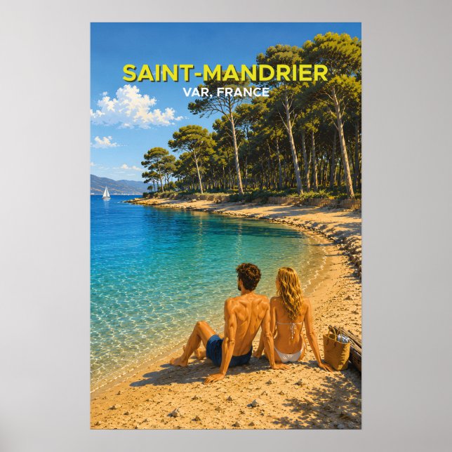 Affiche Saint-Mandrier (Devant)