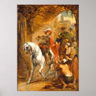 Affiche Saint Martin - Jan Boeckhors Art