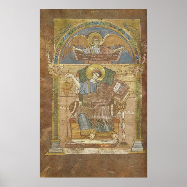 Affiche Saint Matthieu, de l'Évangile de Saint Riquier (Devant)