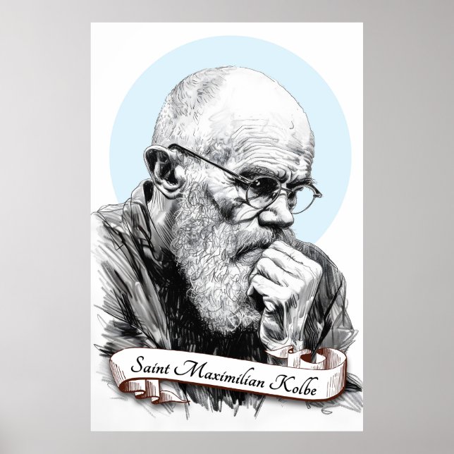 Affiche Saint-Maximilien Kolbe (Devant)