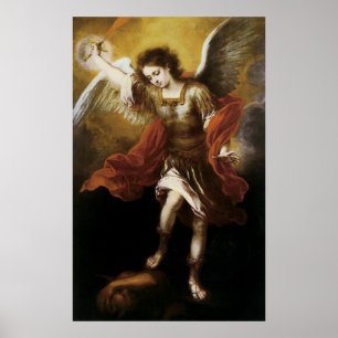 Affiche Saint Michael par Murillo