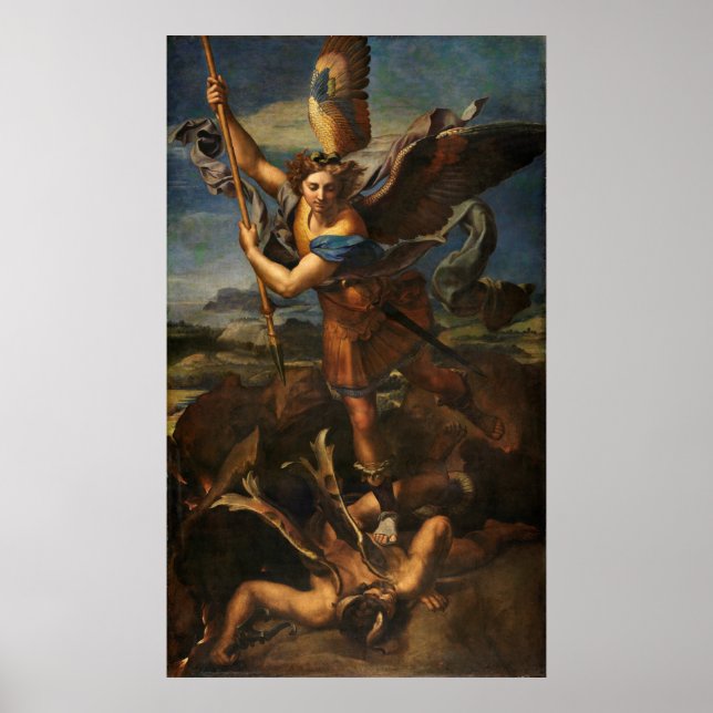 Affiche Saint Michael Vanquishing Satan (Devant)