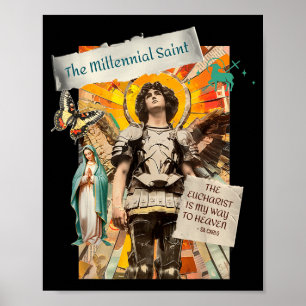Affiche Saint millénaire L'Eucharistie Chemin vers le Ciel