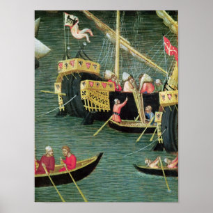 Affiche Saint Nicolas sauve Mira de la famine