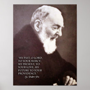 Affiche Saint Padre Pio