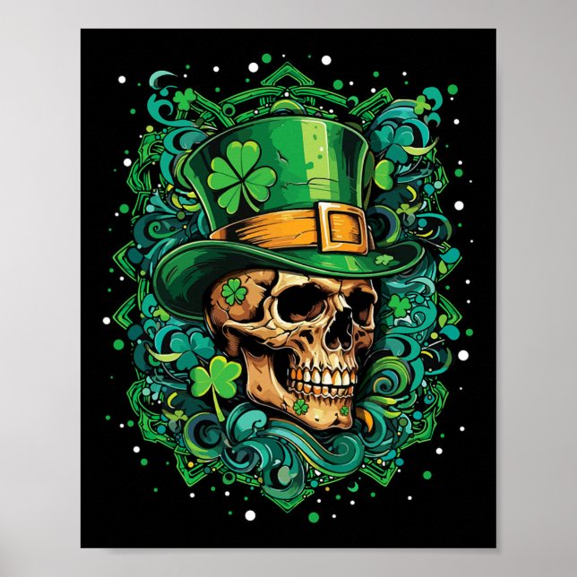 Affiche Saint-Patrick irlandais de la Fête de la Saint-Pat (Devant)