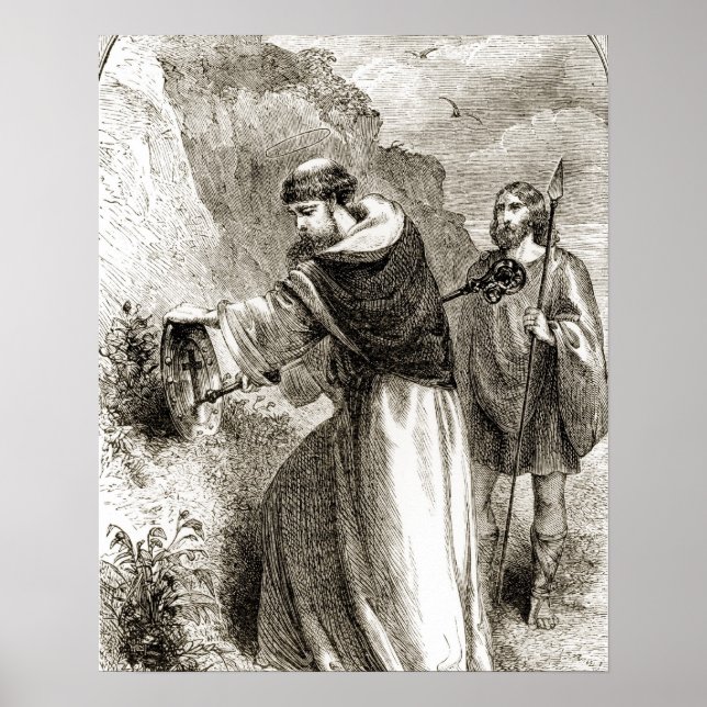 Affiche Saint Patrick marquant le bouclier de Connal avec  (Devant)