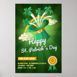 Affiche Saint Patrick's Day