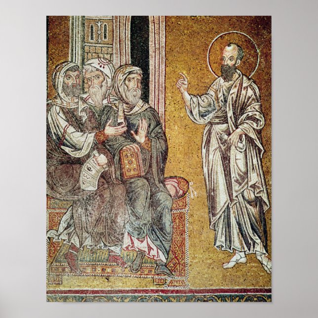 Affiche Saint Paul Prêcher aux Juifs (Devant)