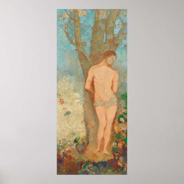 Affiche Saint-Sébastien - Odilon Redon (Devant)