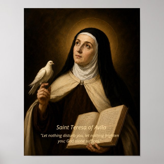 Affiche Saint Teresa of Avila Art Print (Devant)
