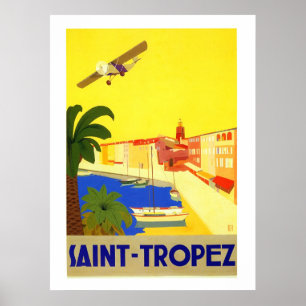 Affiche Saint Tropez