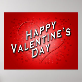 Affiche Saint Valentin