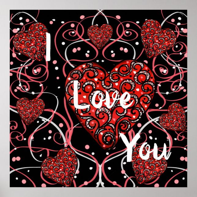 AFFICHE SAINT-VALENTIN   (Devant)
