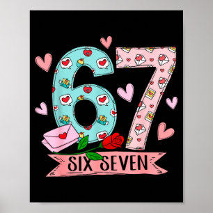 Affiche Saint-Valentin 67 Meme Rempli De Cœurs Drôle S