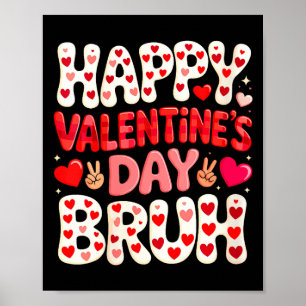 Affiche Saint-Valentin Coeur Heureux Femme Enfant