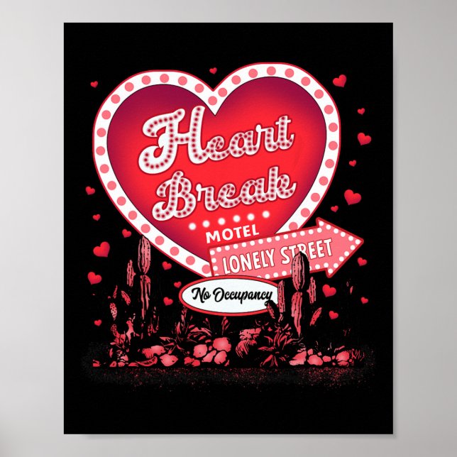 Affiche Saint-Valentin de rupture  (Devant)