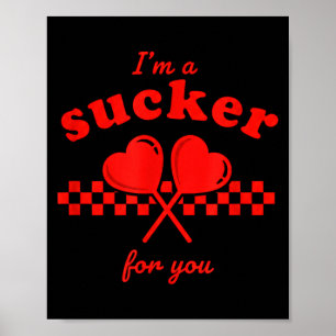Affiche Saint-Valentin Je Suis Une Poire Pour Vous Cœur De