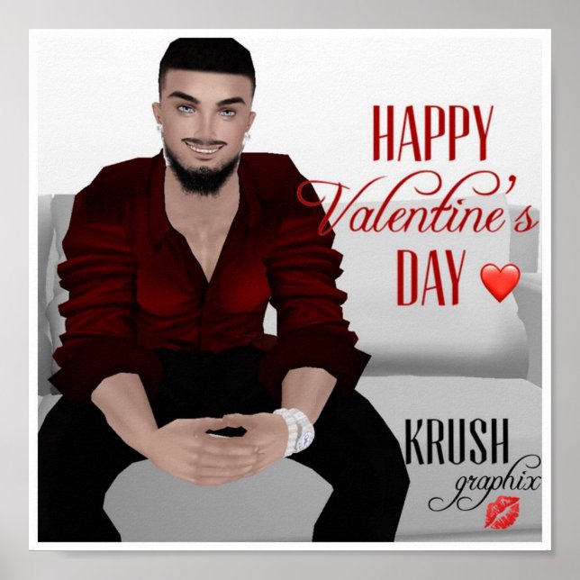 Affiche Saint Valentin Nicoli 3 (Devant)