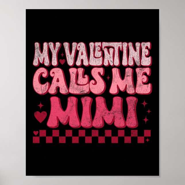 Affiche Saint Valentin Super Ma Saint Valentin M'Appelle M (Devant)