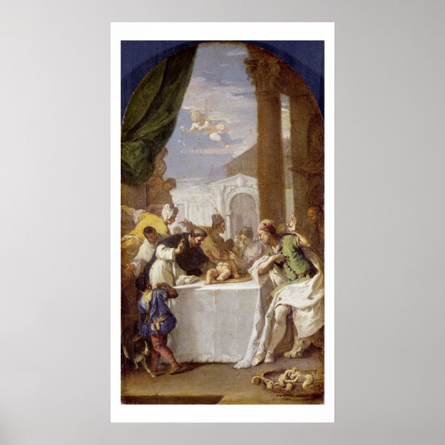 Affiche Saint Vincent Ferrer accomplissant un miracle (Devant)